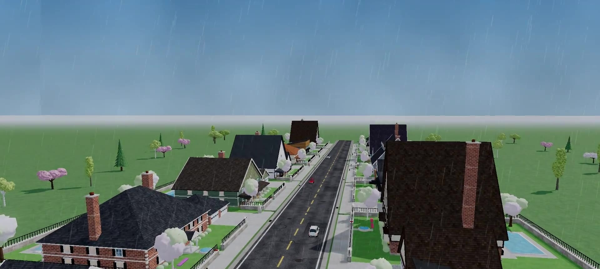 Spring rain